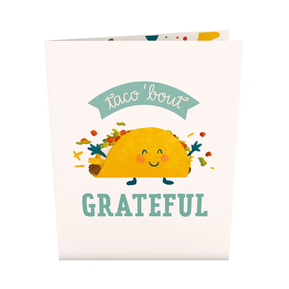 Grateful Taco: Paperpop® Card - Image 4