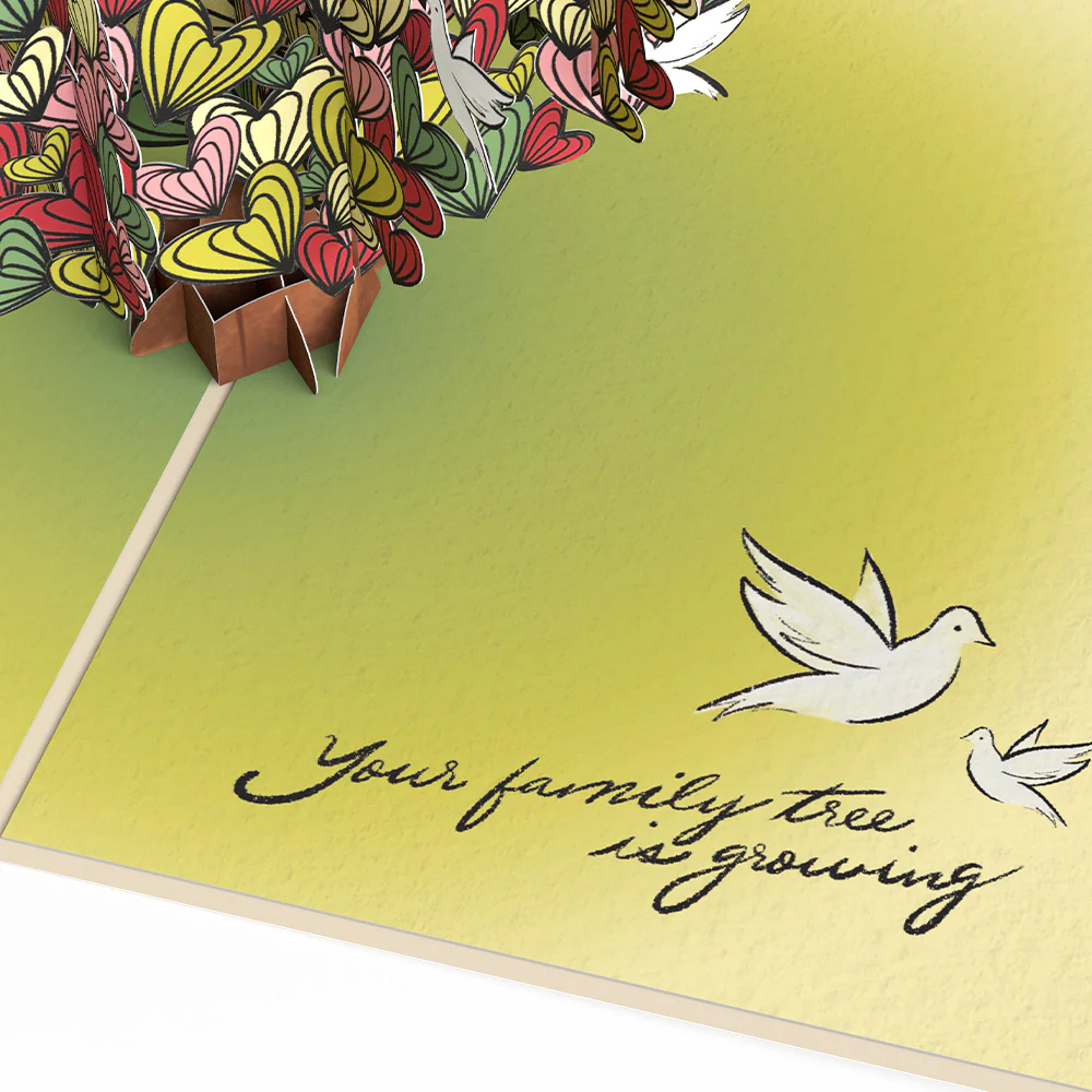 Growing Family Tree Pop-Up Card - Image 3