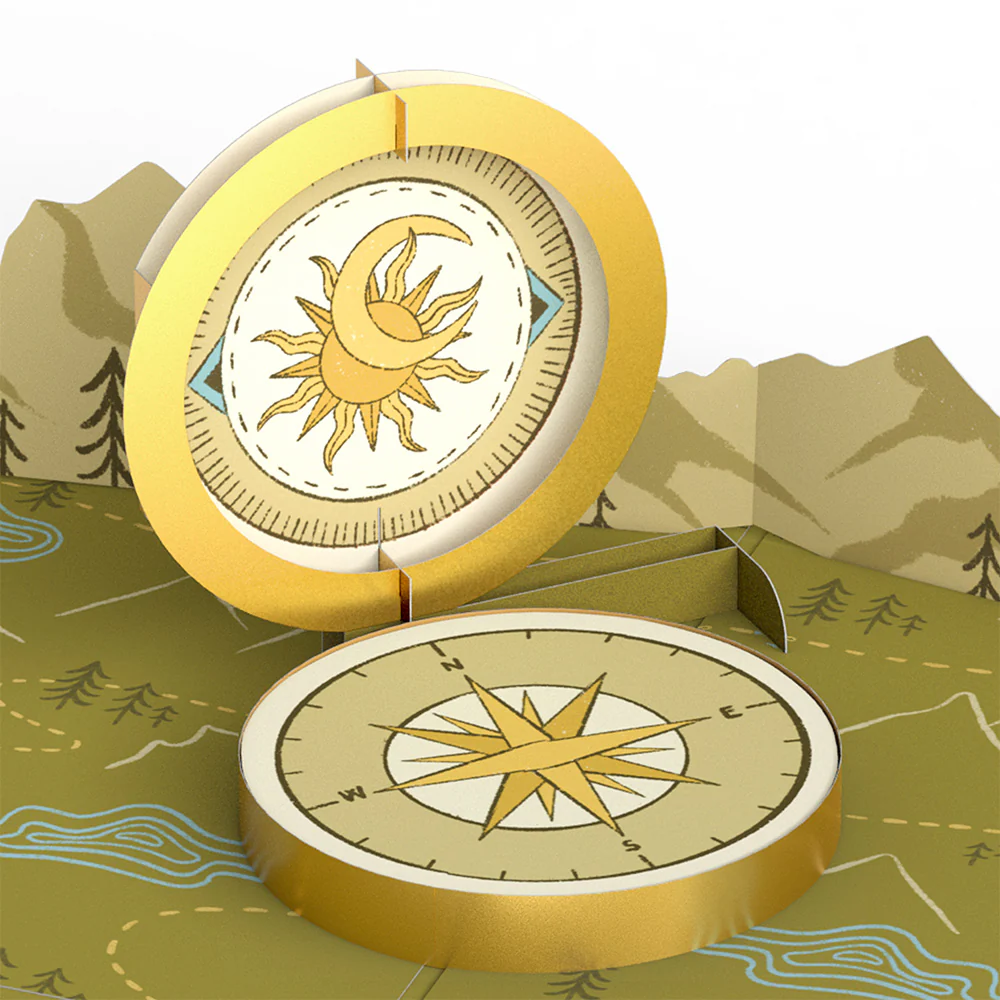 Guiding Compass Graduation Pop-Up Card and Sentiment Set - Image 3
