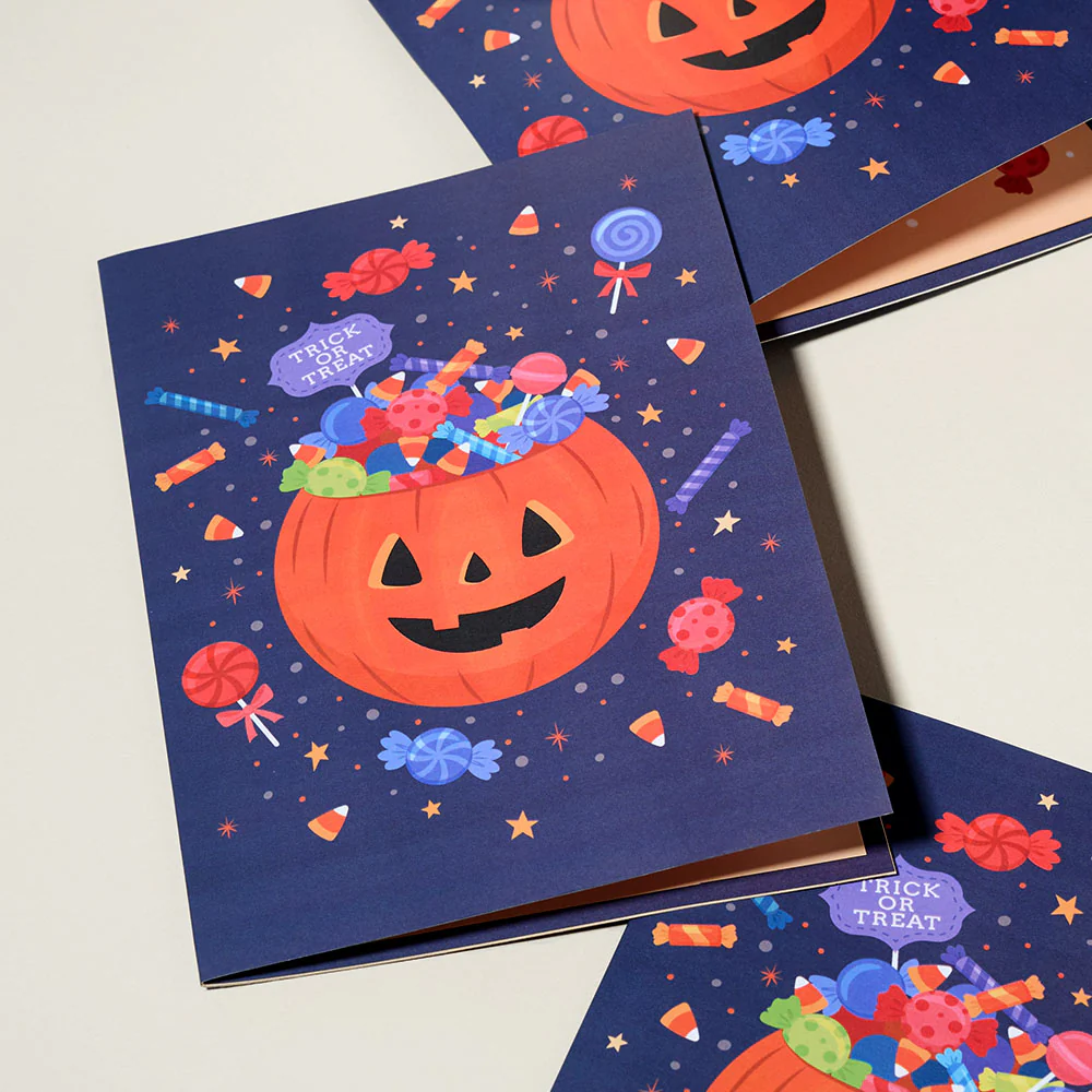 Halloween Cat Plushpop Card - Image 3