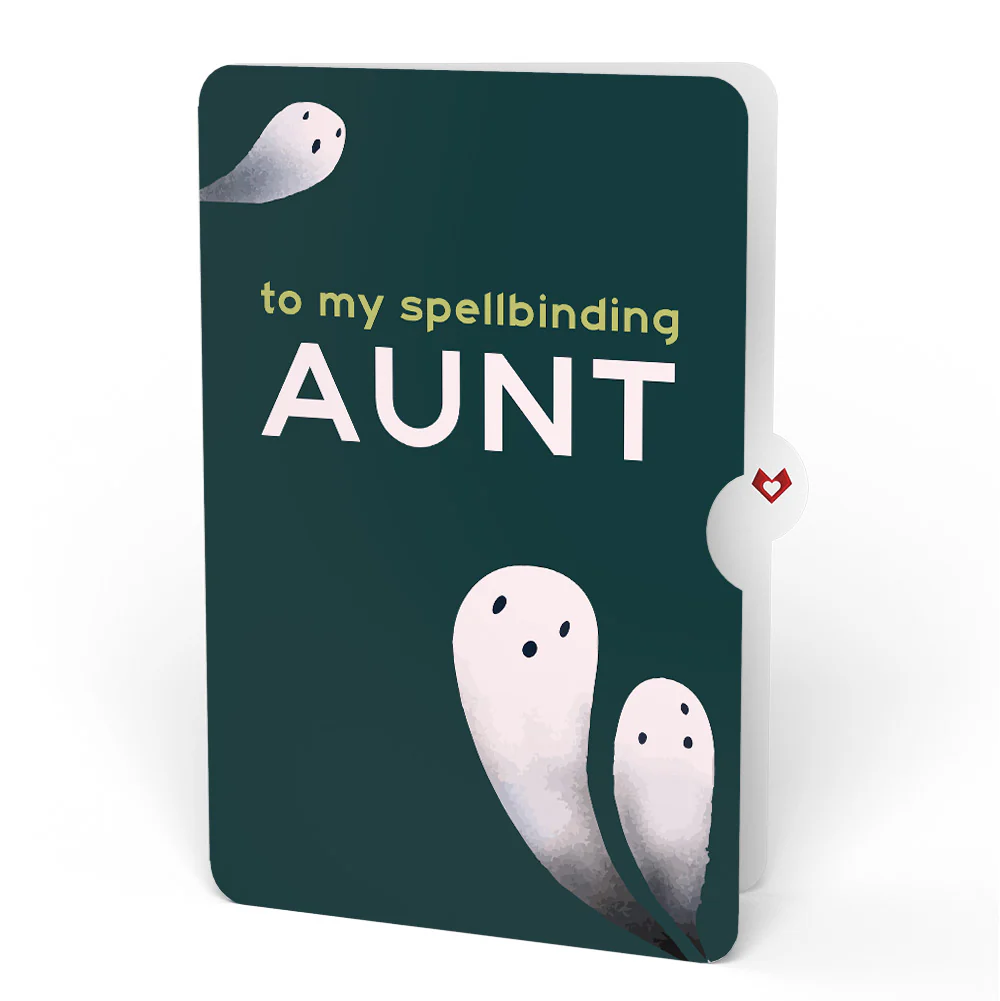 Halloween Greetings Pop-Up Card and Sentiment Set for Aunt - Image 4