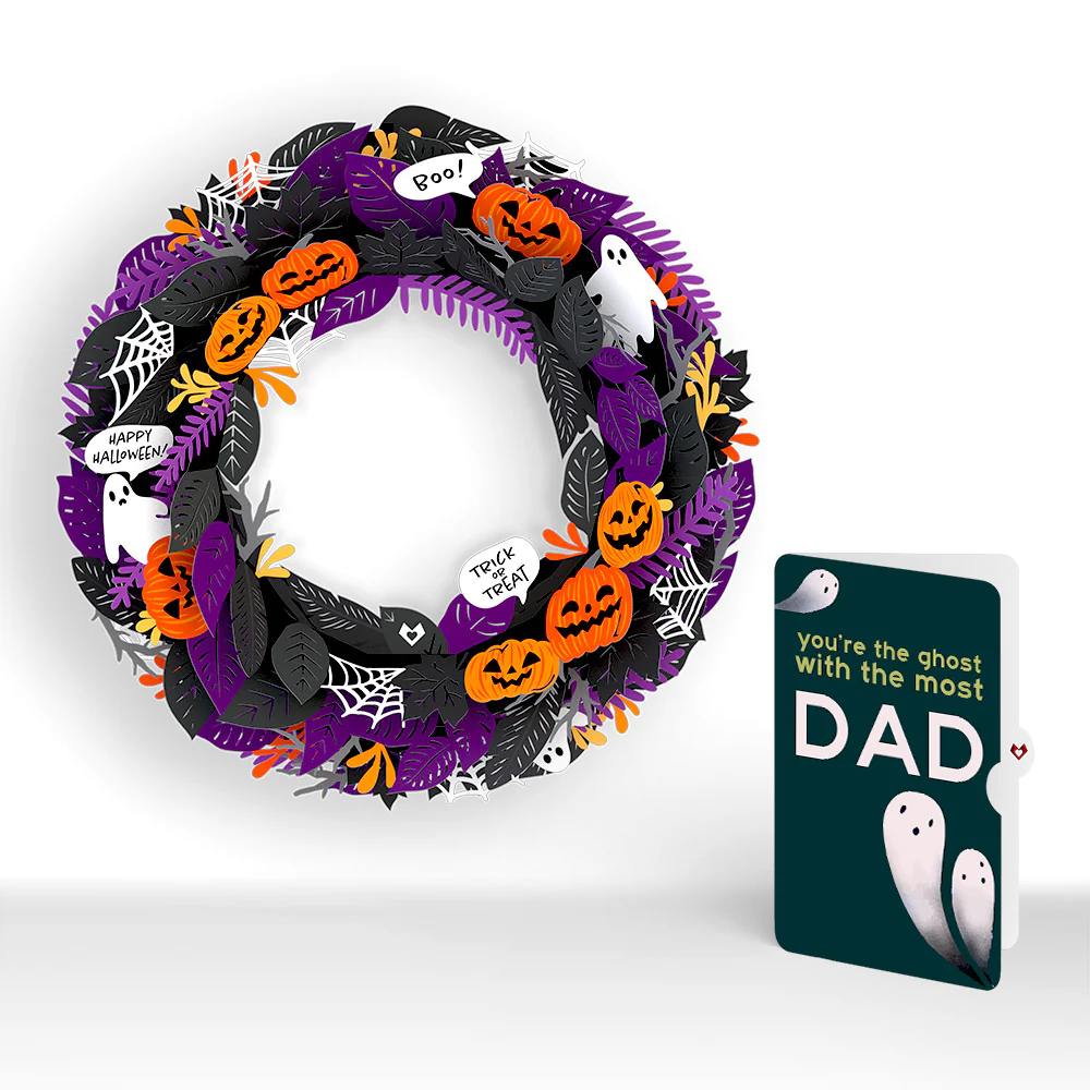 Halloween Wreath and Sentiment Set for Dad