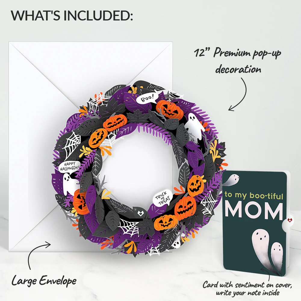 Halloween Wreath and Sentiment Set for Mom - Image 2