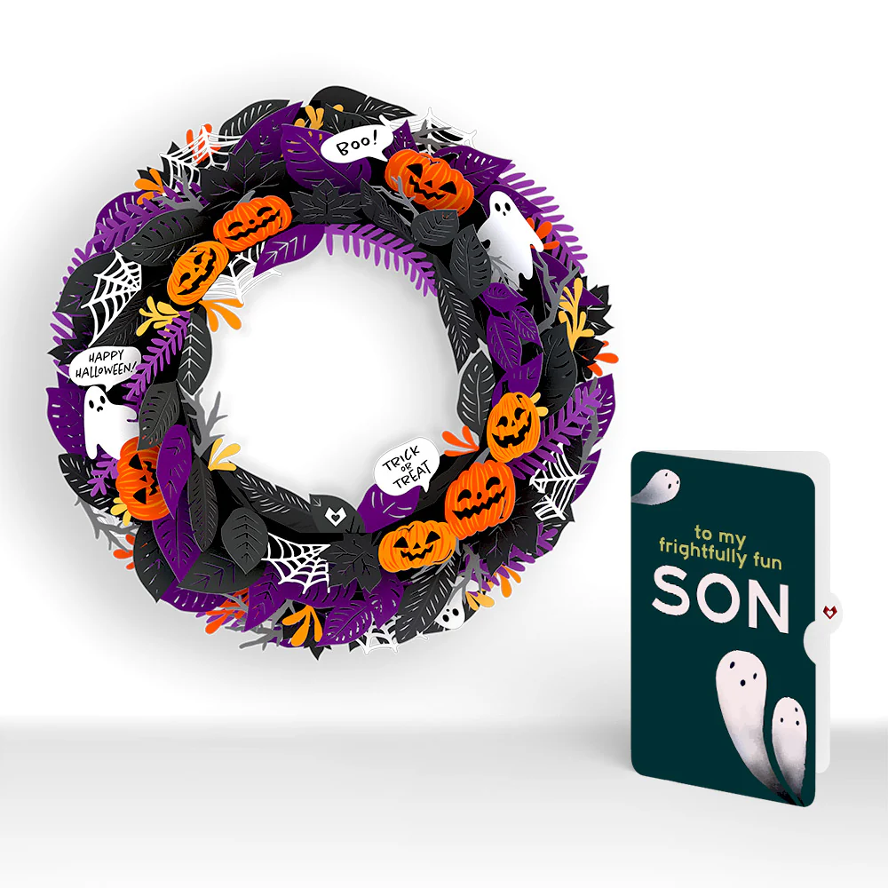 Halloween Wreath and Sentiment Set for Son