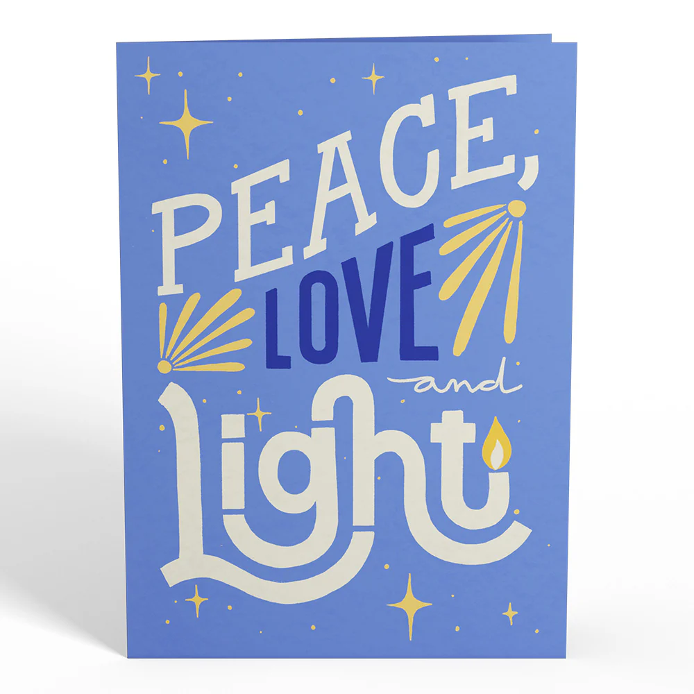 Hanukkah Dove Pop-Up Card - Image 5