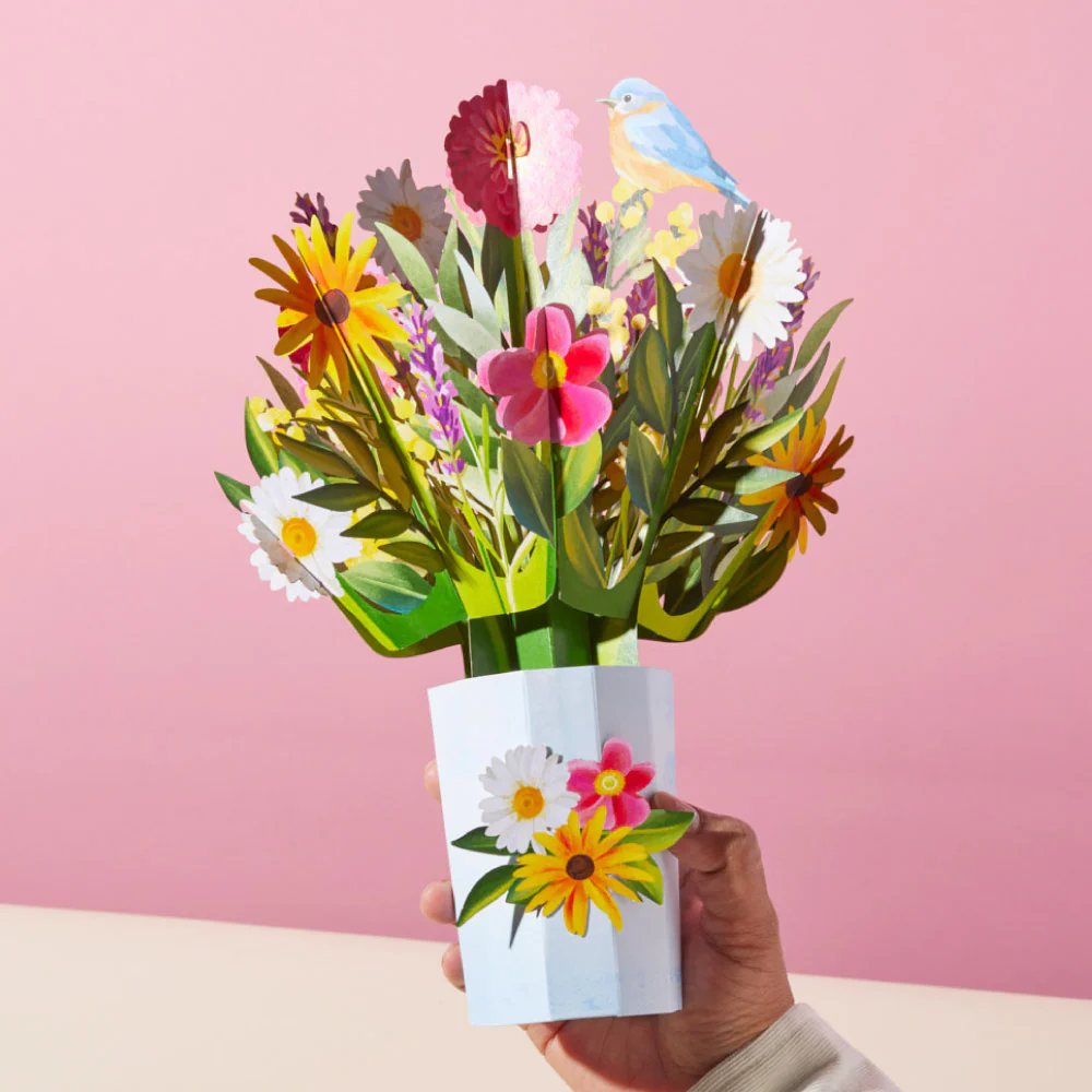 'Happiest Birthday Wishes' Plushpop Card and Bouquet Bundle - Image 6