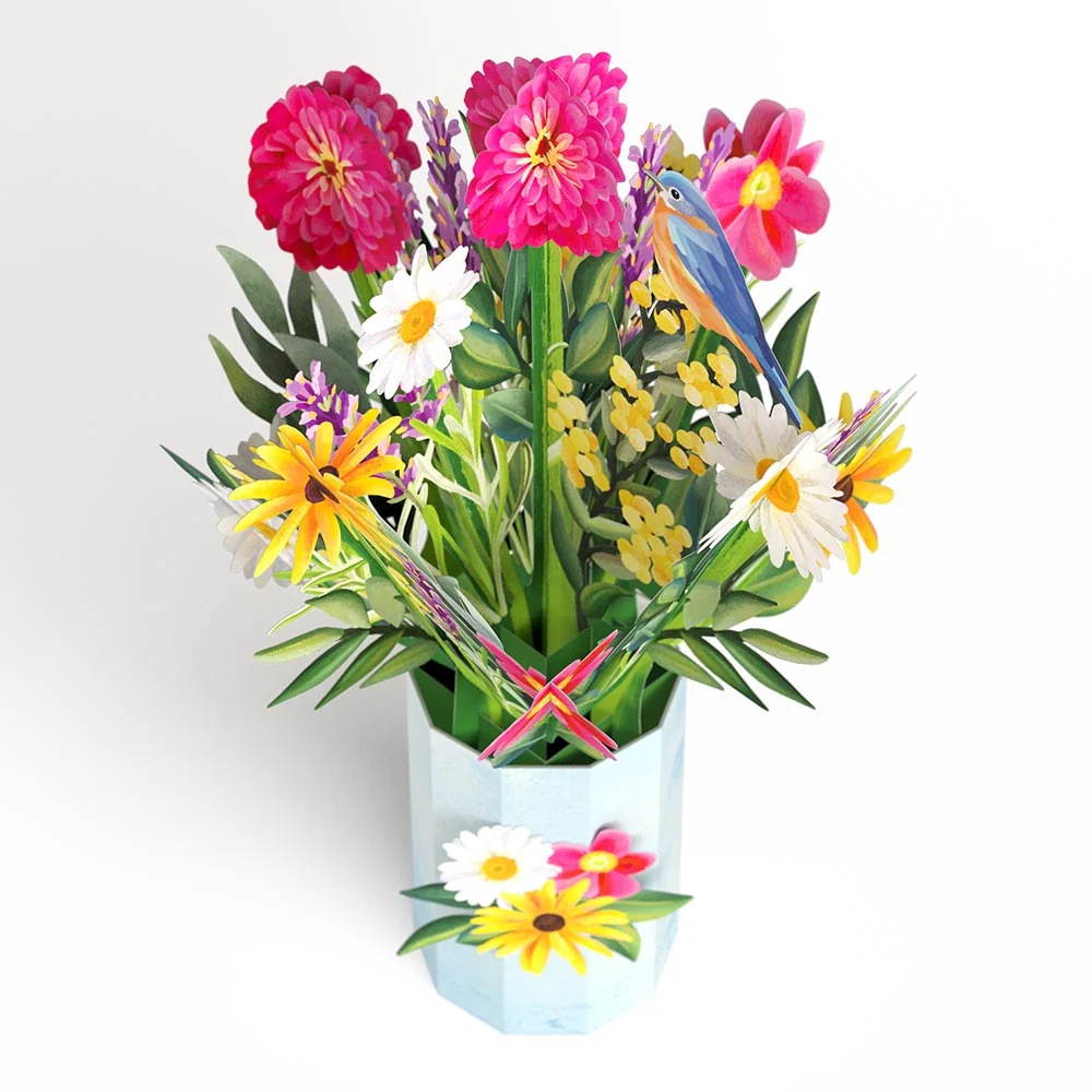 'Happiest Birthday Wishes' Plushpop Card and Bouquet Bundle - Image 9