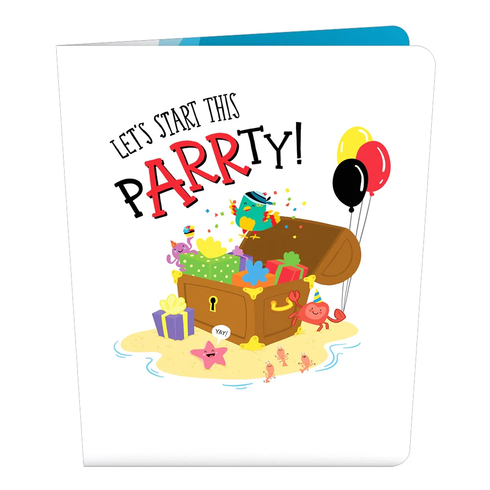 Playpop Card™: Happy Birthday Pirate Ship - Image 3