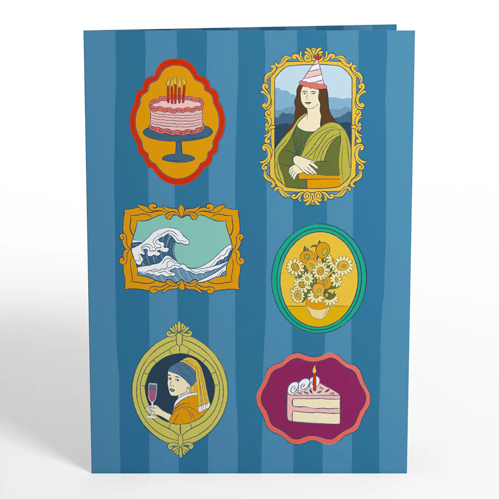 Happy Birthday to a True Masterpiece Pop-Up Card - Image 6