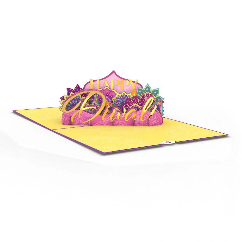 Happy Diwali Celebration Pop-Up Card - Image 3