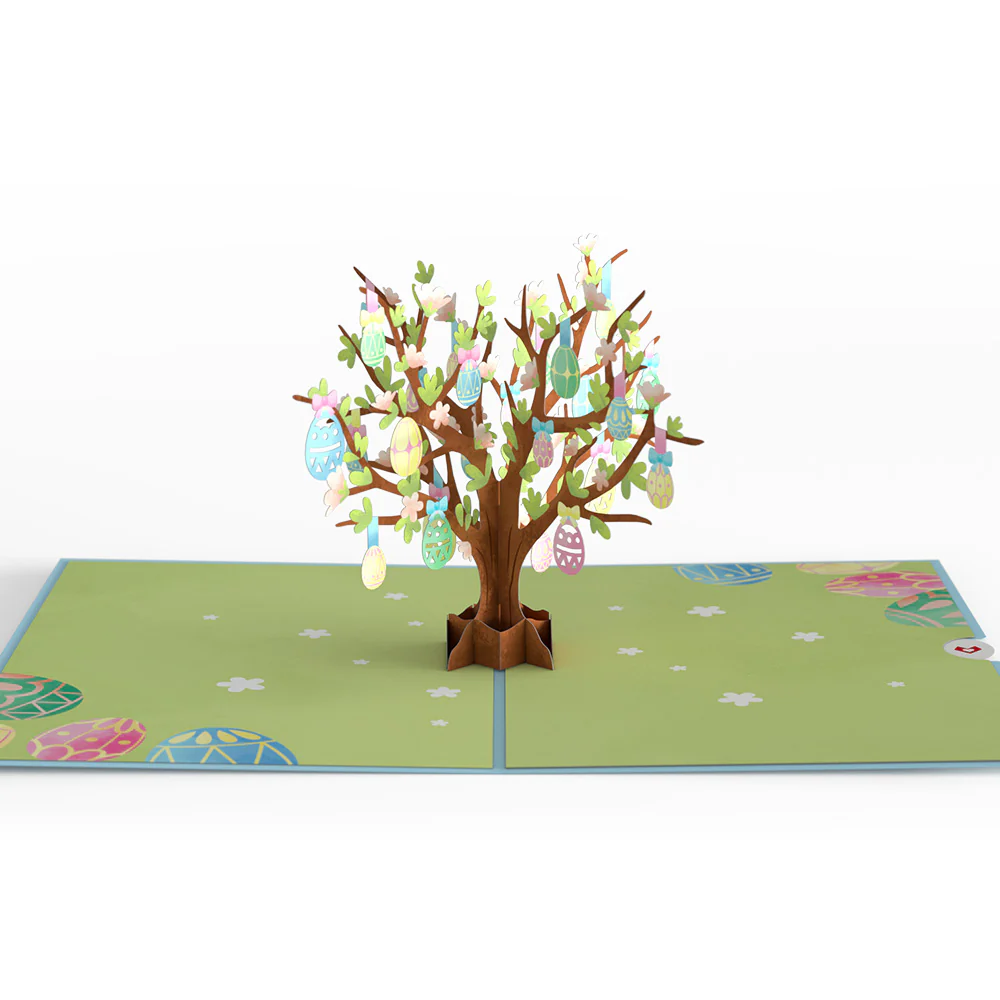 Happy Easter Egg Tree Pop-Up Card - Image 3