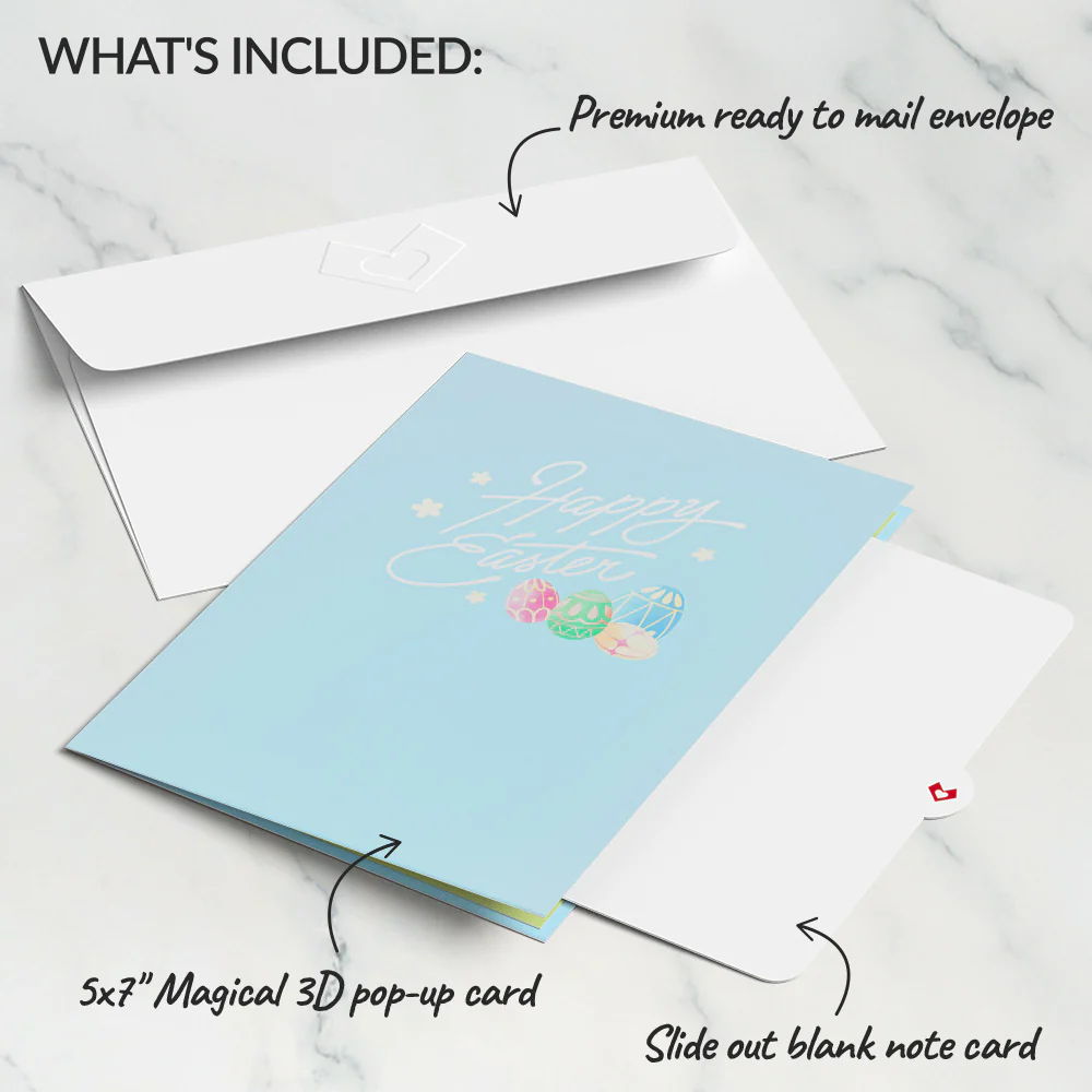 Happy Easter Egg Tree Pop-Up Card - Image 5