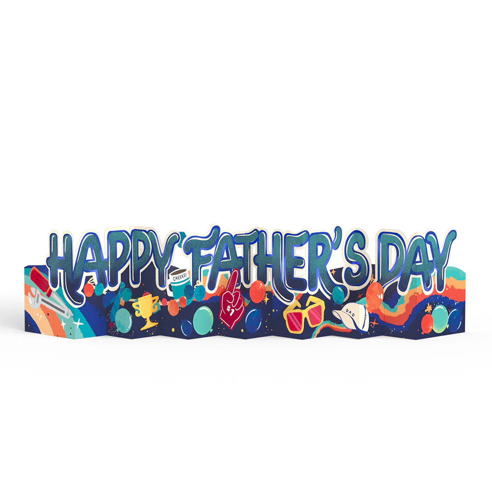 Happy Father's Day Loooooong Card™ (Expands to 2 feet) - Image 5