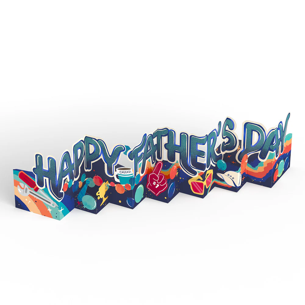 Happy Father's Day Loooooong Card™ (Expands to 2 feet) - Image 6