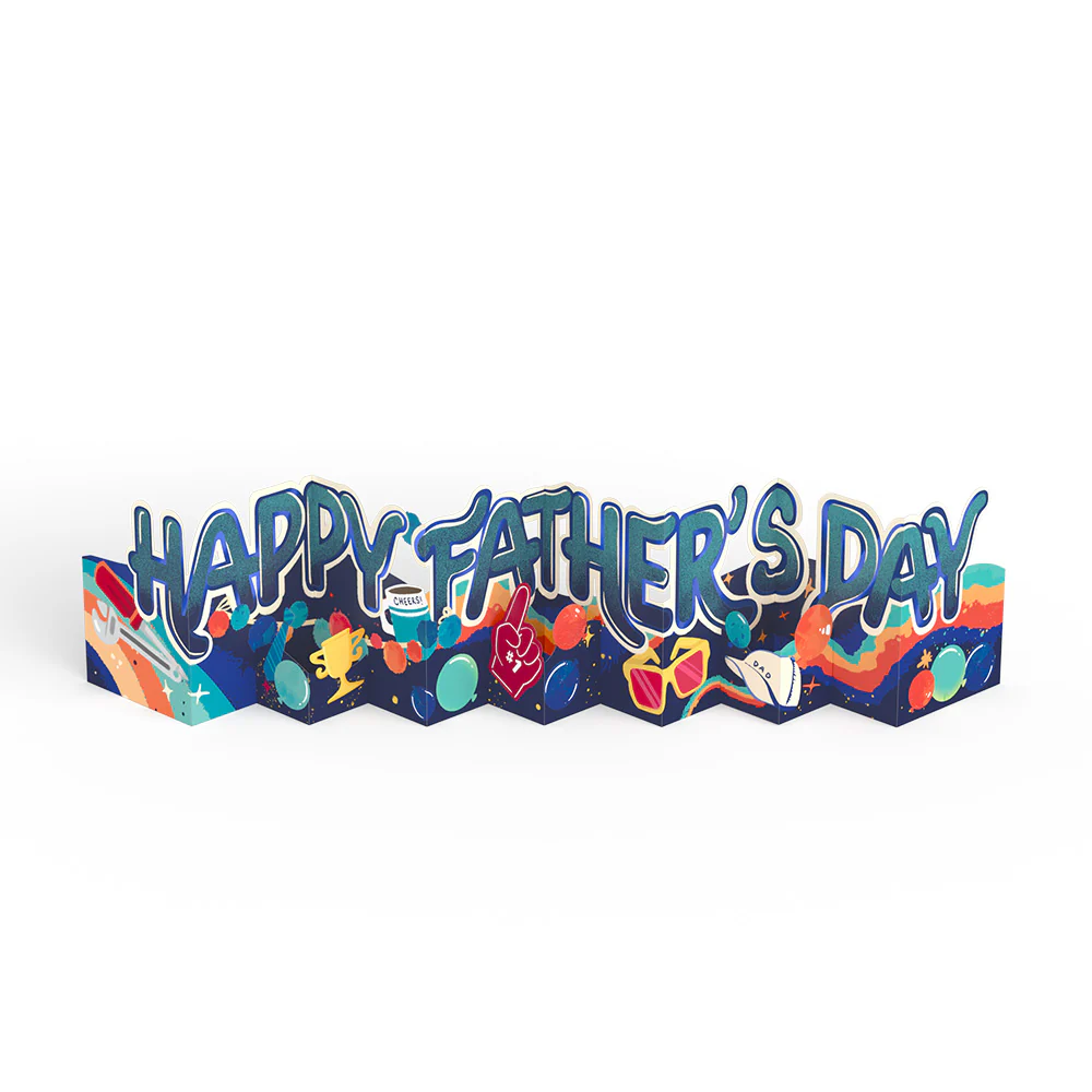Happy Father's Day Loooooong Card™ (Expands to 2 feet) - Image 7