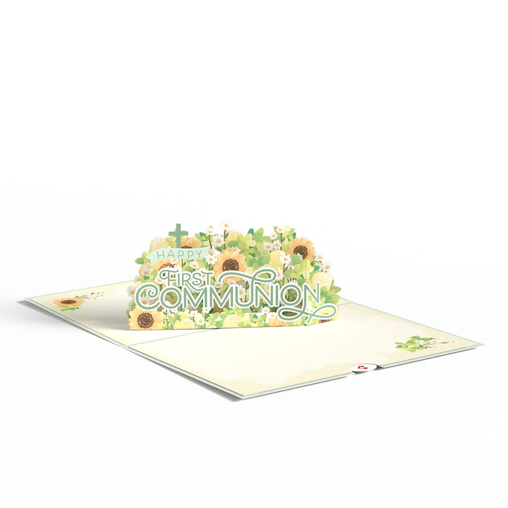 Happy First Communion Pop-Up Card - Image 3