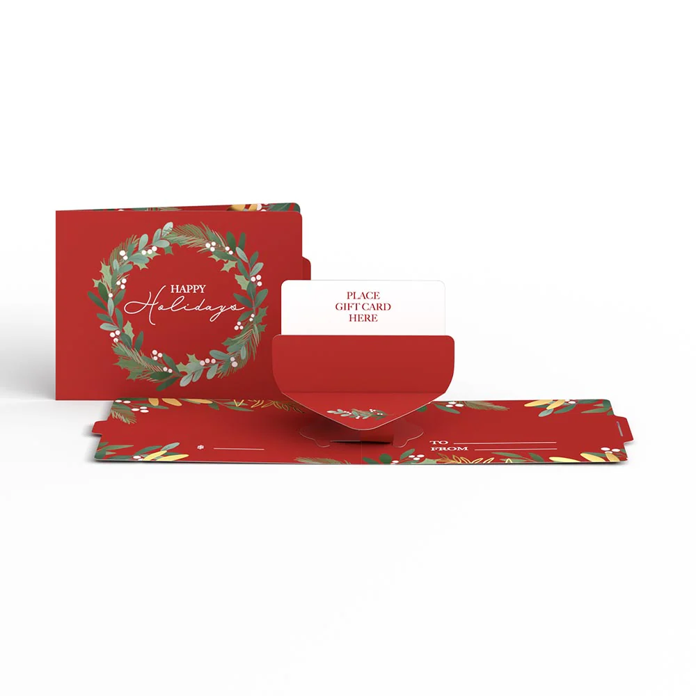 Happy Holidays Gift Card Holders 6-Pack - Image 13