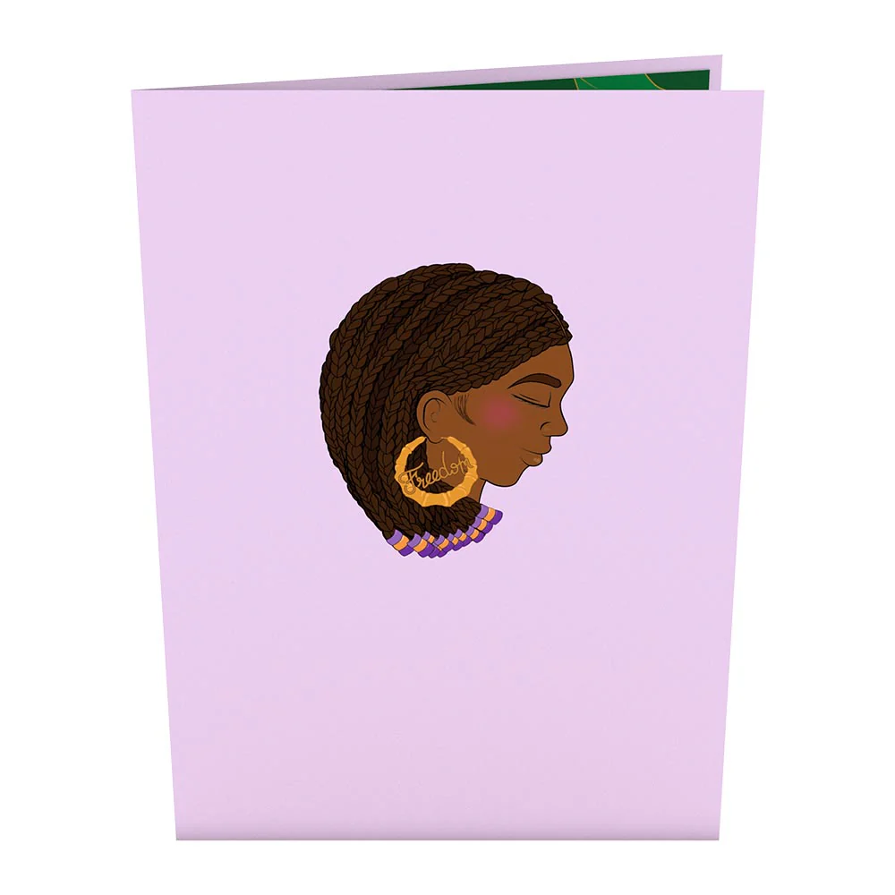 Happy Juneteenth Pop-Up Card - Image 4