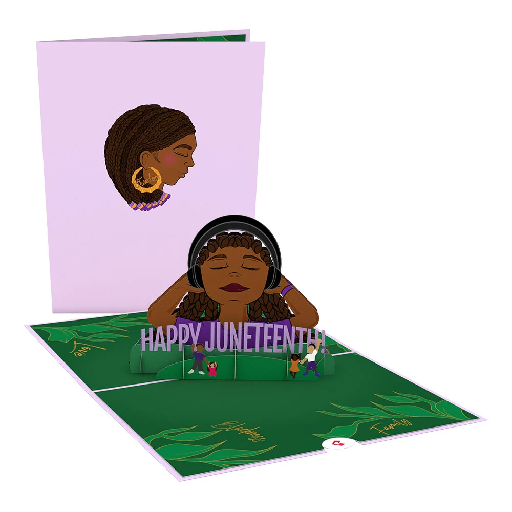 Happy Juneteenth Pop-Up Card - Image 5