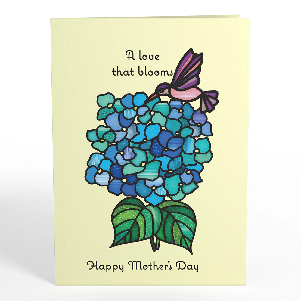 Happy Mother's Day Hydrangeas Suncatcher Card - Image 5
