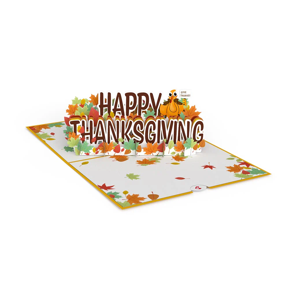 Happy Thanksgiving Pop-Up Card - Image 3