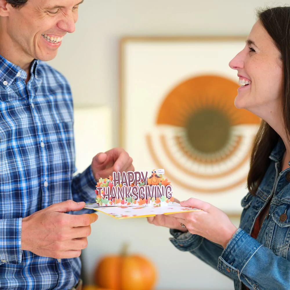 Happy Thanksgiving Pop-Up Card - Image 5