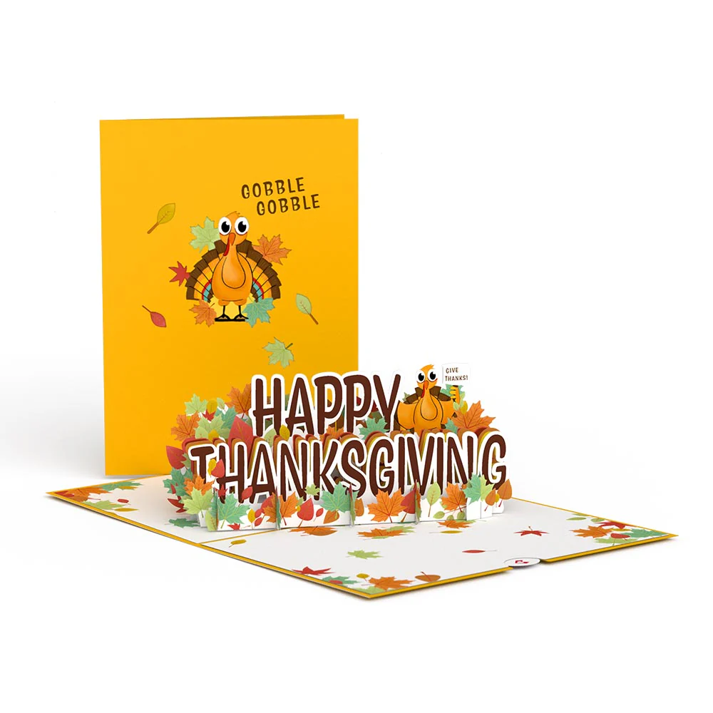 Happy Thanksgiving Pop-Up Card - Image 6