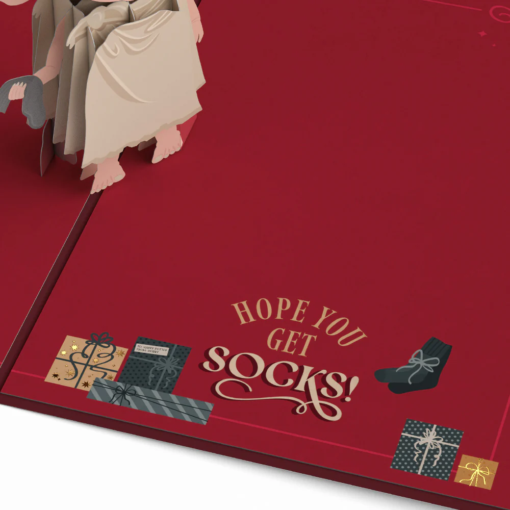 Harry Potter™ Dobby™ Christmas Pop-Up Card - Image 3
