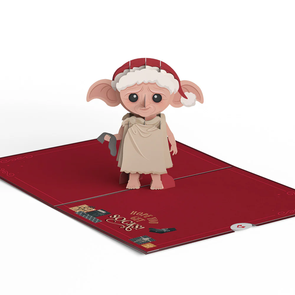 Harry Potter™ Dobby™ Christmas Pop-Up Card - Image 4
