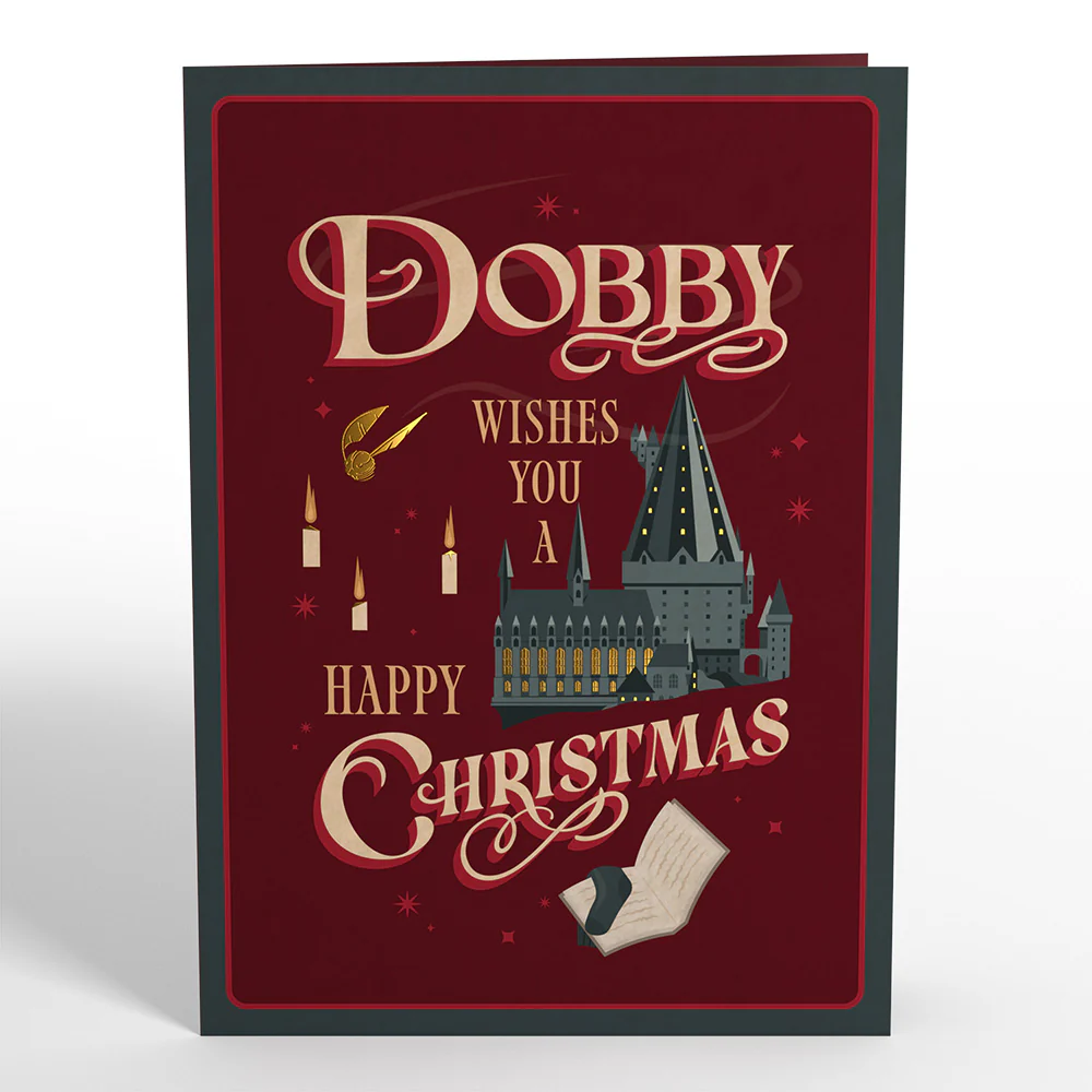 Harry Potter™ Dobby™ Christmas Pop-Up Card - Image 5