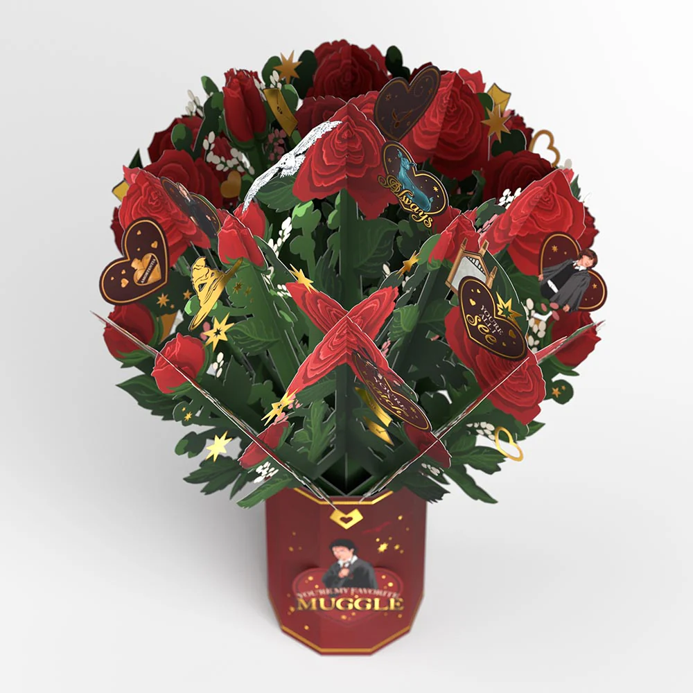 Harry Potter™ Favorite Muggle™ Pop-up Bouquet - Image 3