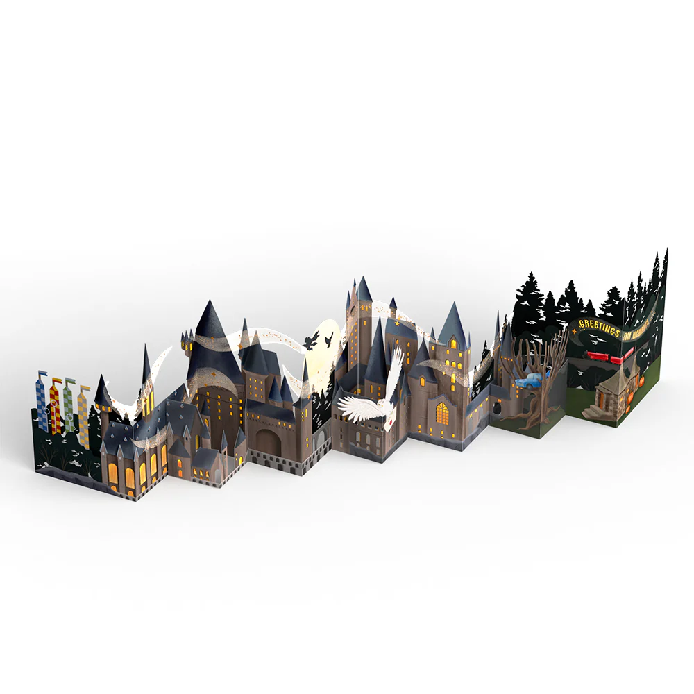 Harry Potter™ Greetings from Hogwarts™ Loooooong Card™ (Expands to 2 feet) - Image 3