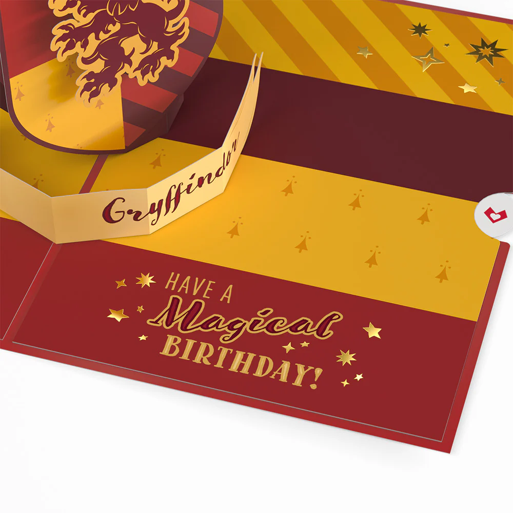 Harry Potter™ Gryffindor™ Birthday Pop-Up Card - Image 2