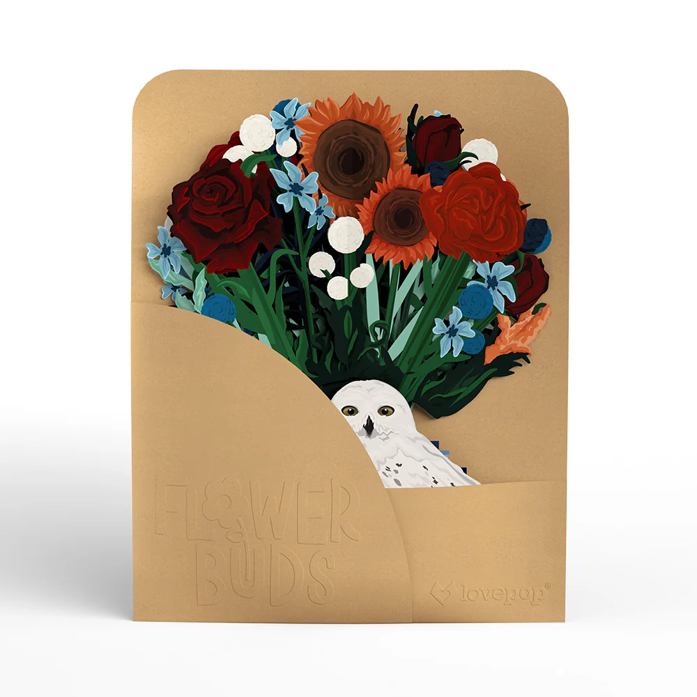 Harry Potter™ Hedwig™ Flower Buds Bouquet - Image 5