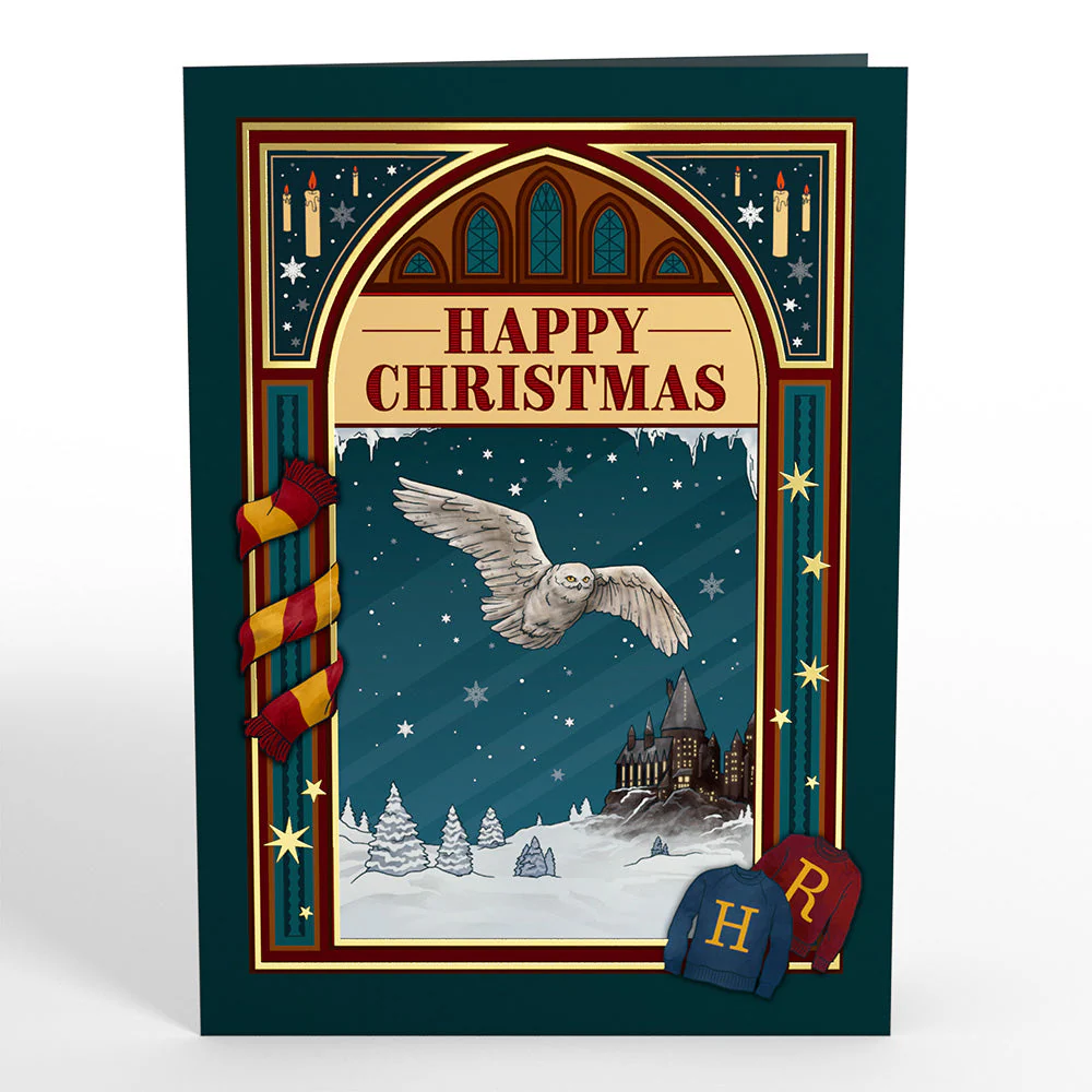 Harry Potter™ Hedwig™ Holiday Magic Pop-Up Card - Image 6