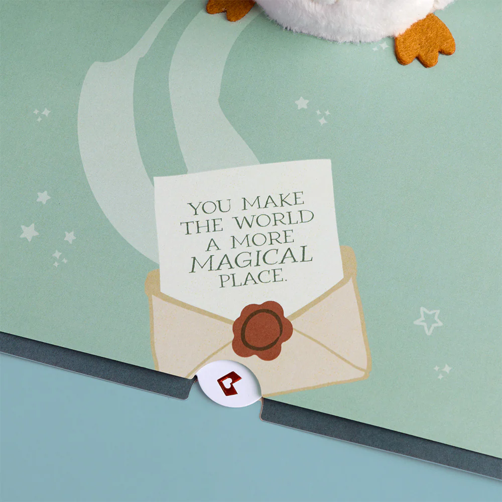 Harry Potter™ Hedwig™ ‘Message from Hogwarts’ Plushpop Card - Image 3