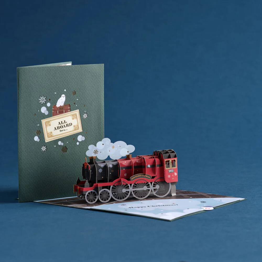 Harry Potter™ Holiday Hogwarts™ Express Pop-Up Card - Image 4