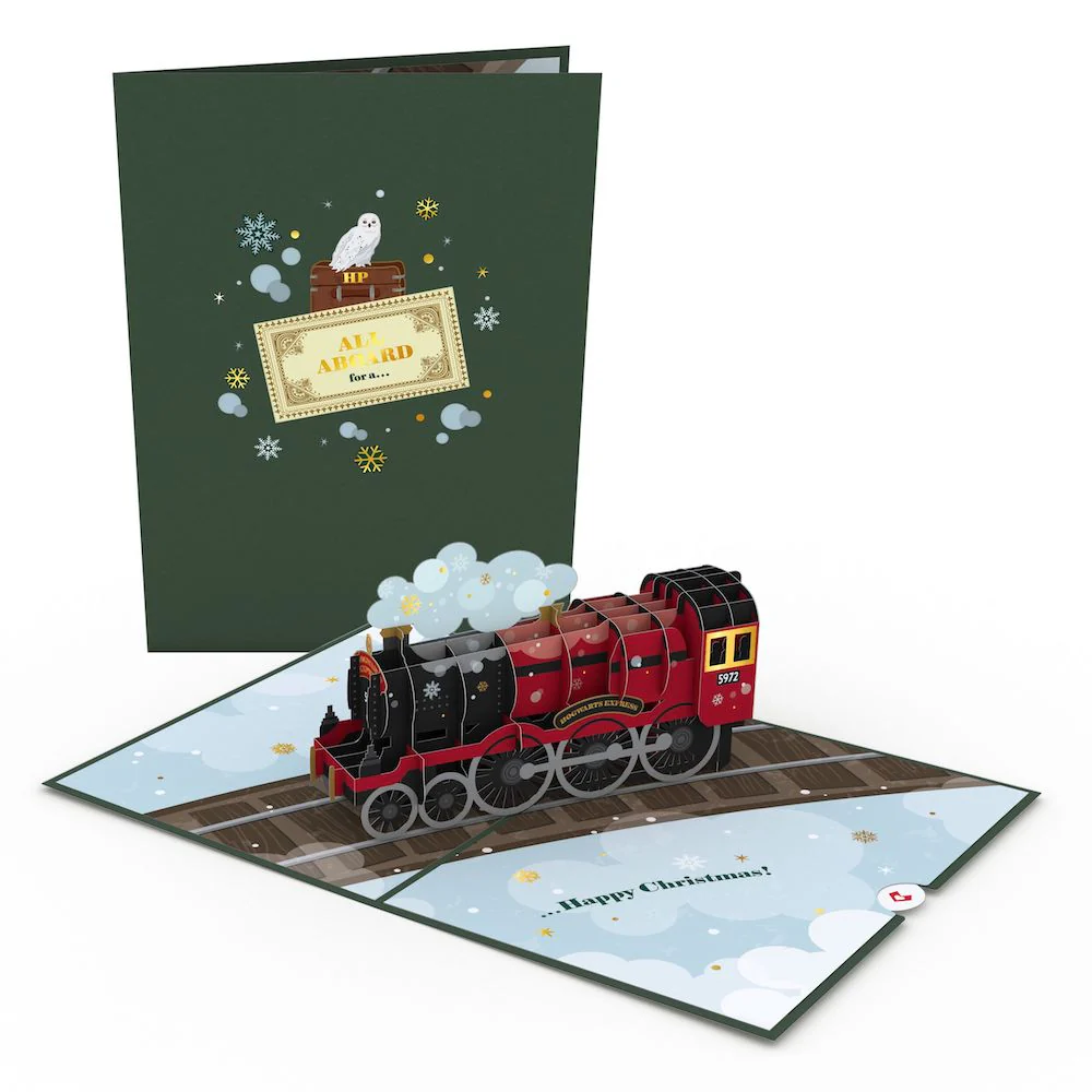 Harry Potter™ Holiday Hogwarts™ Express Pop-Up Card - Image 5