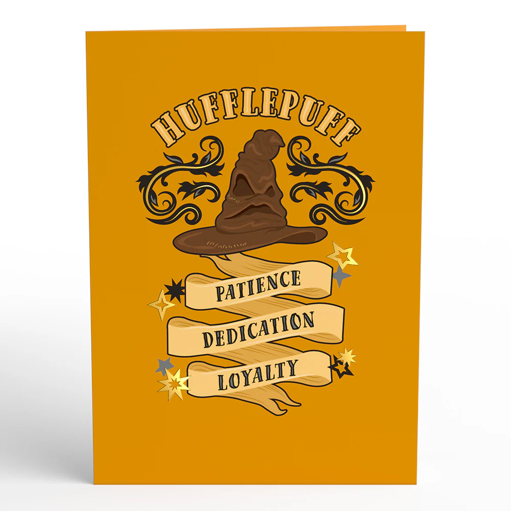 Harry Potter™ Hufflepuff™ Birthday Pop-Up Card - Image 5