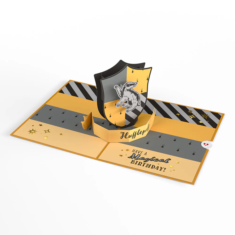 Harry Potter™ Hufflepuff™ Birthday Pop-Up Card - Image 6