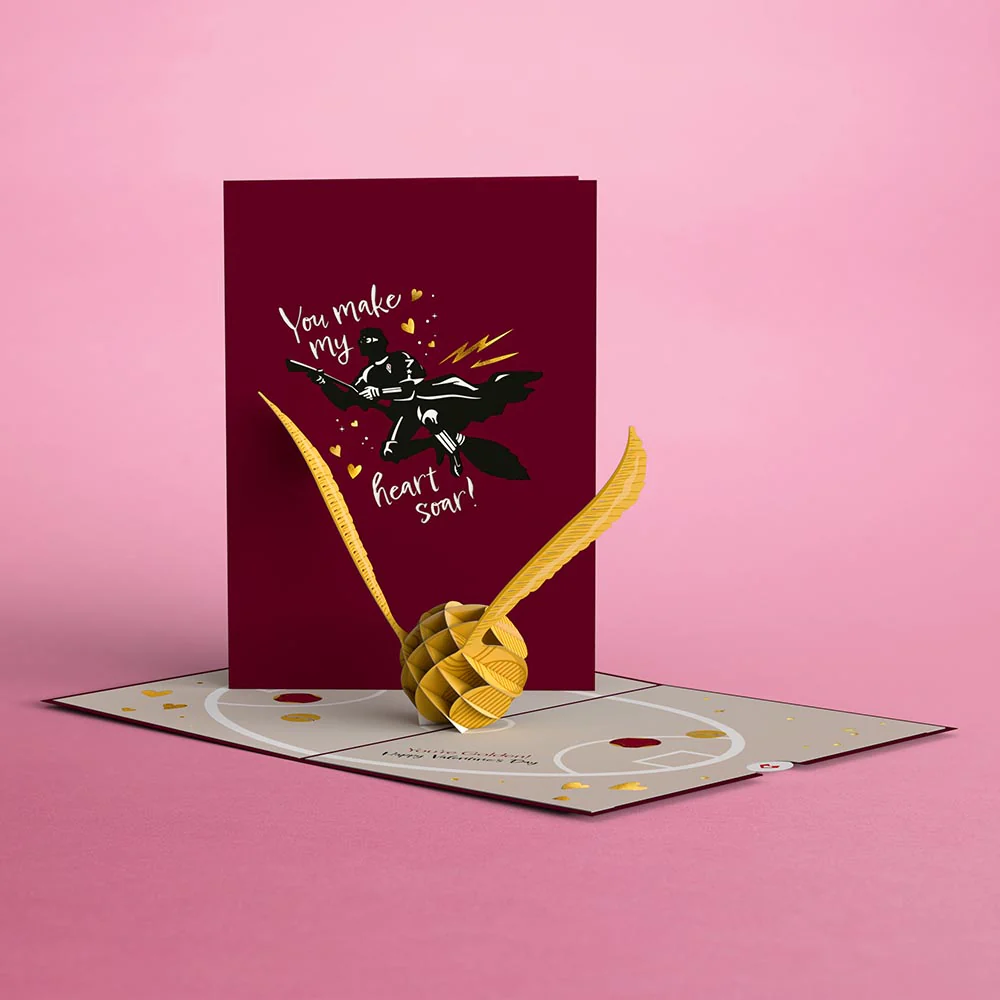 Harry Potter™ You Make My Heart Soar Pop-Up Card - Image 6