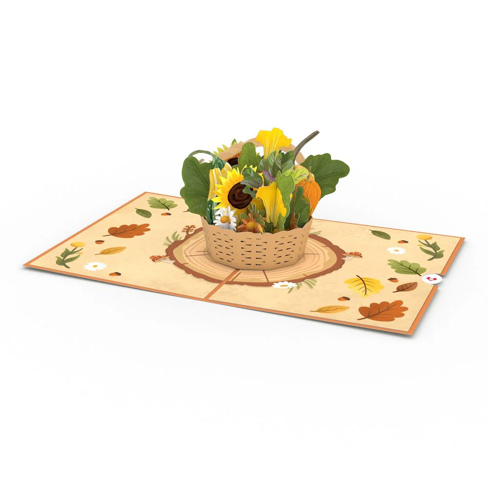 Harvest Basket Pop-Up Card - Image 3