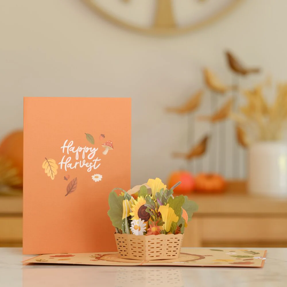 Harvest Basket Pop-Up Card - Image 5