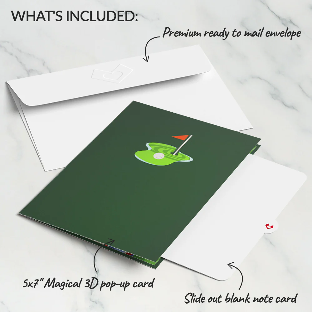 Hole in One Pop-Up Card - Image 5