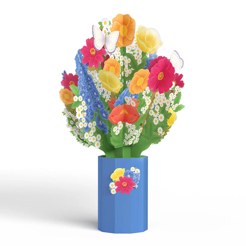 Hope Your Birthday is Peachy Suncatcher Card & Pop-Up Bouquet Bundle - Image 10