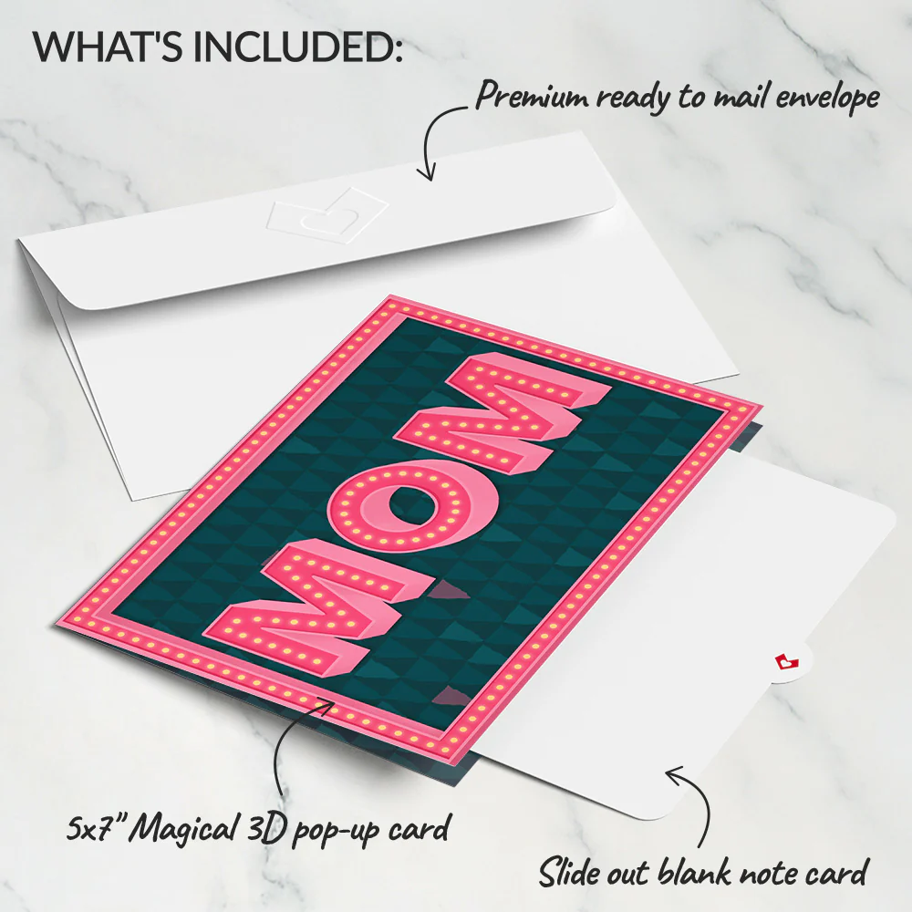 Hope Your Mother's Day Is Lit Light-Up Pop-Up Card - Image 6