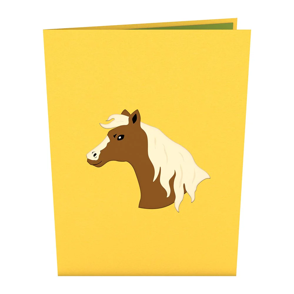 Horse Pop-Up Card - Image 4
