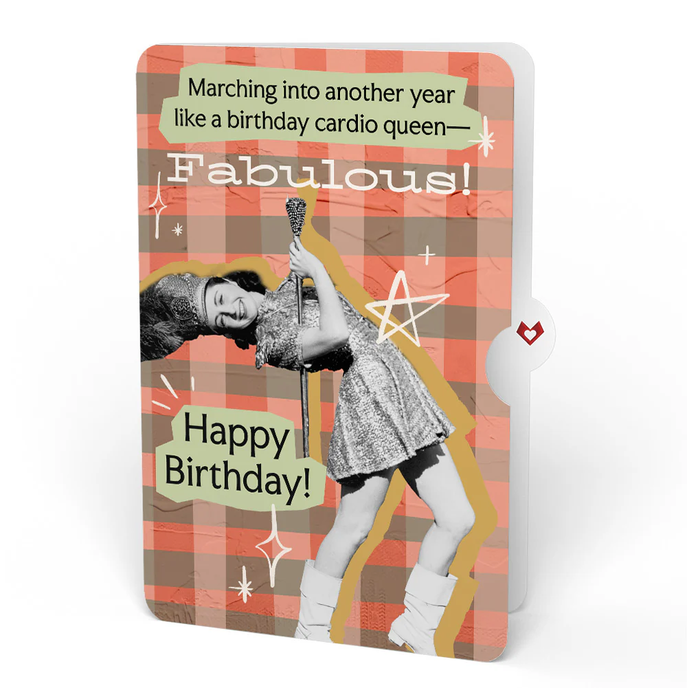 Hydrangea Butterflies Birthday Pop-Up Card and Cardio Queen Sentiment Set - Image 4