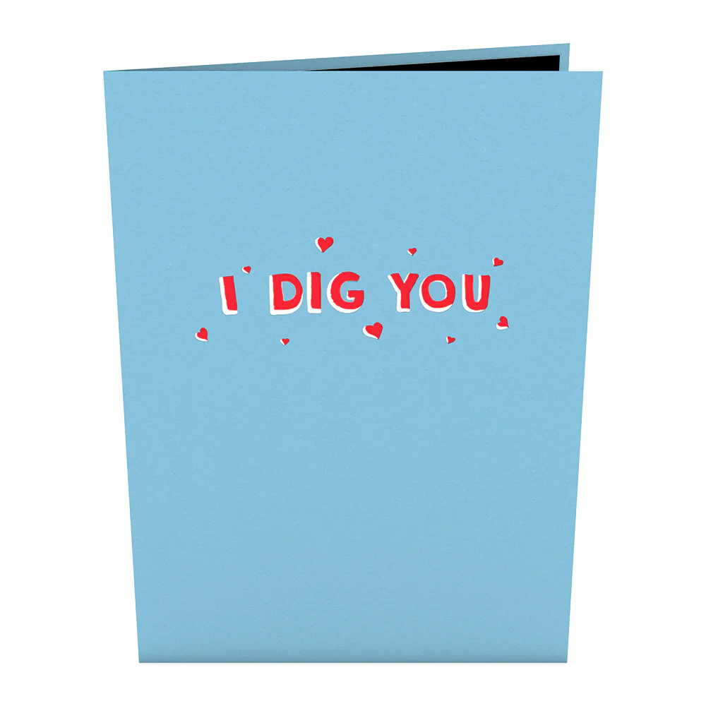 I Dig You Pop-Up Card - Image 4