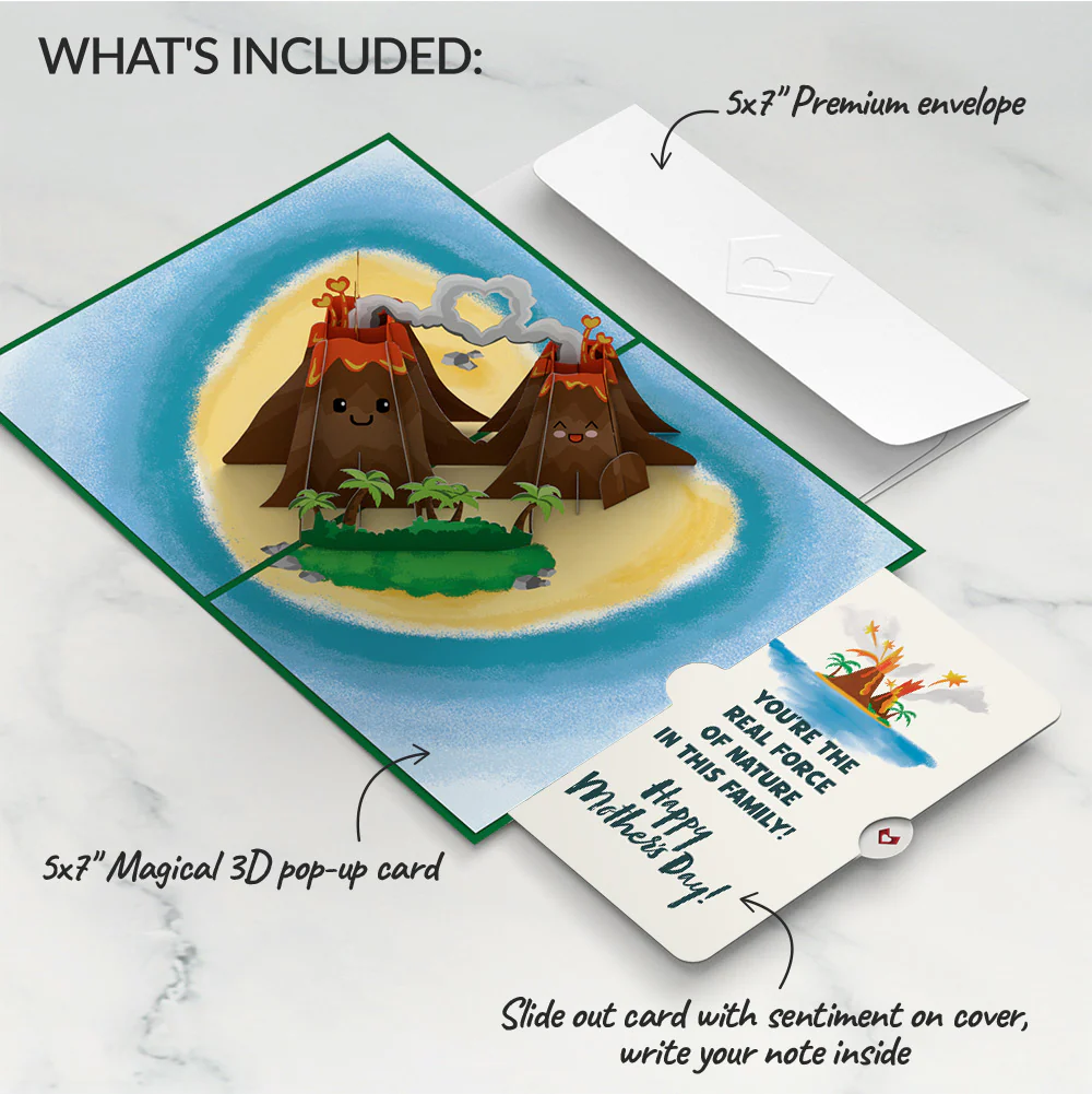 I Lava You Mother's Day Pop-Up Card and Sentiment Set - Image 2